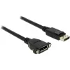 DisplayPort-kabel DeLOCK 85114 1 m M-M zwart