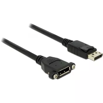 DisplayPort-kabel DeLOCK 85114 1 m M-M zwart