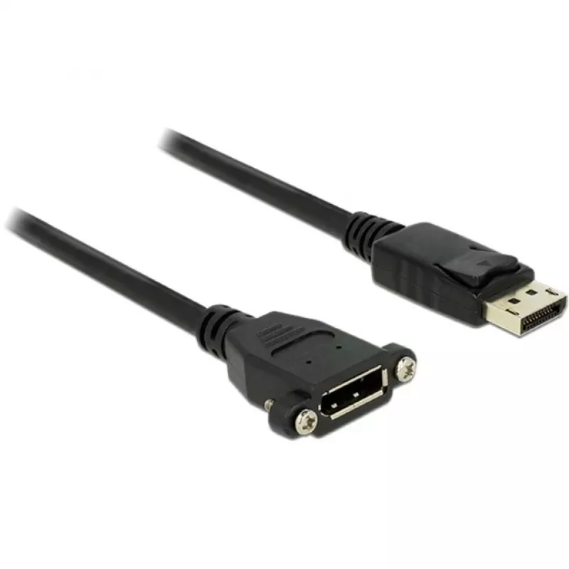 DisplayPort-kabel DeLOCK 85114 1 m M-M zwart