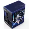 Computerbehuizing HYTE Y70 Hoshimachi Suisei blauw gehard glas — mid-tower ATX-behuizing met gehard glazen panelen