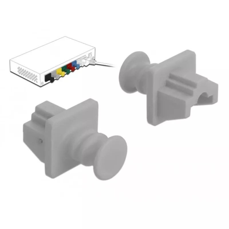 Stofkap DeLOCK 86508 RJ-45 10 stuks