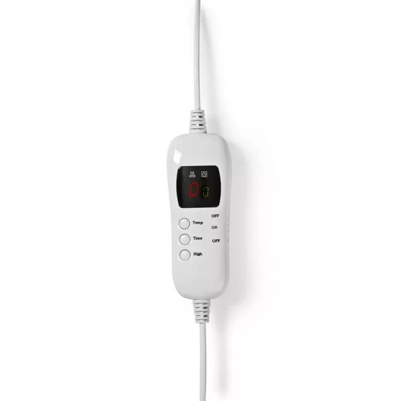 Nedis PEBL130CWT2 elektrische deken, 160 x 140 cm