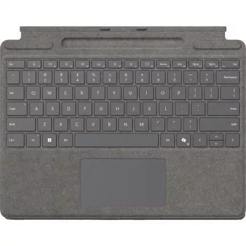Microsoft Surface Pro toetsenbord QWERTZ Duits met penopslag platina