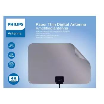 Paper Thin indoor antenne 2m 3G/4G filter rood