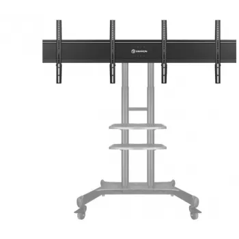 Tv-accessoire ONKRON ADV1881-B in hoogte verstelbare dual-VESA-paneelsteun compatibel met VESA 75x75 en 100x100
