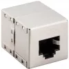Wentronic Goobay CAT 5e RJ45-stekker/koppeling – tot 100 MHz-netwerken, afgeschermd (15027)