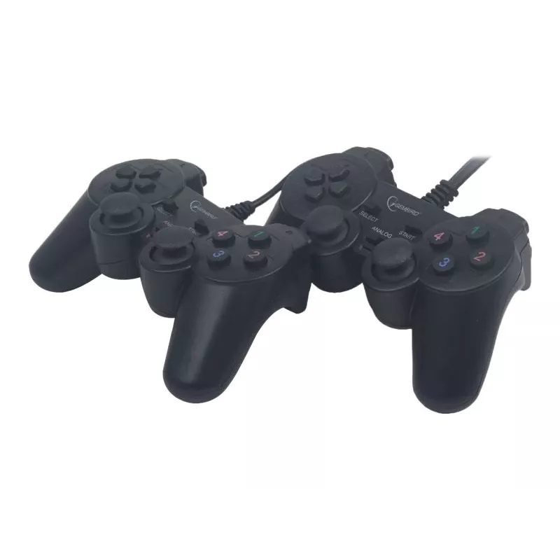 GEMBIRD JPD-UDV2-01 - gamepad - 10 toetsen - bedraad (verpakking van 2) - voor pc (JPD-UDV2-01)