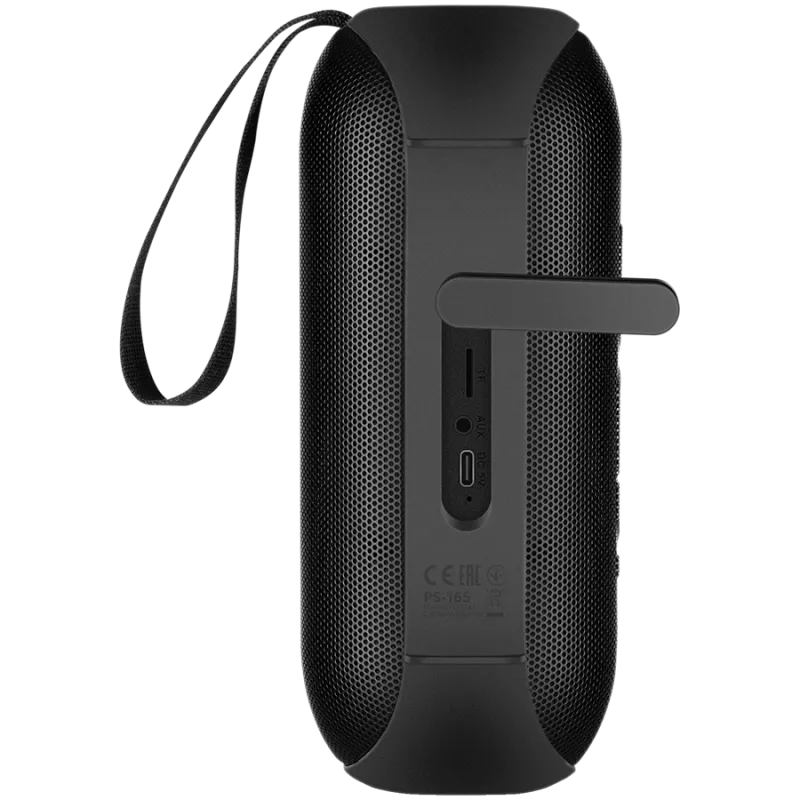 Luidspreker SVEN PS-165, zwart (16 W, TWS, Bluetooth, microSD, 3000 mAh)