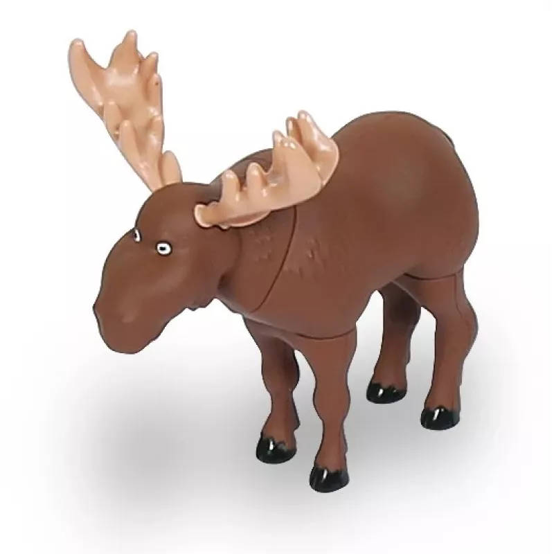Magnetische mini-dierenset MALIK 62343 — bosdieren magnetische speelset voor peuters
