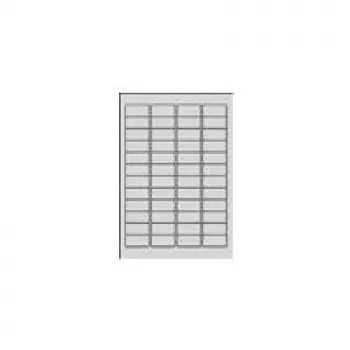 Avery Zweckform Avery - herbruikbare lijm - wit - 45,7 x 21,2 mm 1200 etiket(ten) (25 vel x 48)