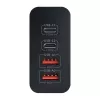 Netlader BlitzWolf BW-S29 120W zwart — USB-voeding, multi-poort snelladen