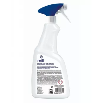 Ontvetter Mill Clean 555 ml — Mill ontvetter 555ml spray voor het verwijderen van vetvlekken