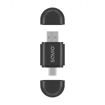 Draadloze audiotransmitter Savio TR-17 Bluetooth USB 10 m zwart