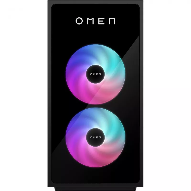 HP OMEN 35L GT16-1277NG gaming-pc, AMD Ryzen 7 9800X3D, 32 GB RAM, 1 TB SSD, NVIDIA GeForce RTX 5070 Ti, zwart, zonder besturingssysteem (CE1L0EA#ABD)