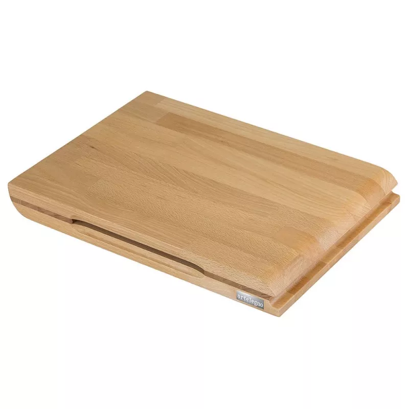 ARTELEGNO TORINO dubbelzijdige beukenhouten snijplank 40 x 30 cm