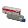 OKI 44315307 tonercartridge, cyaan, 6000 pagina's (C610)