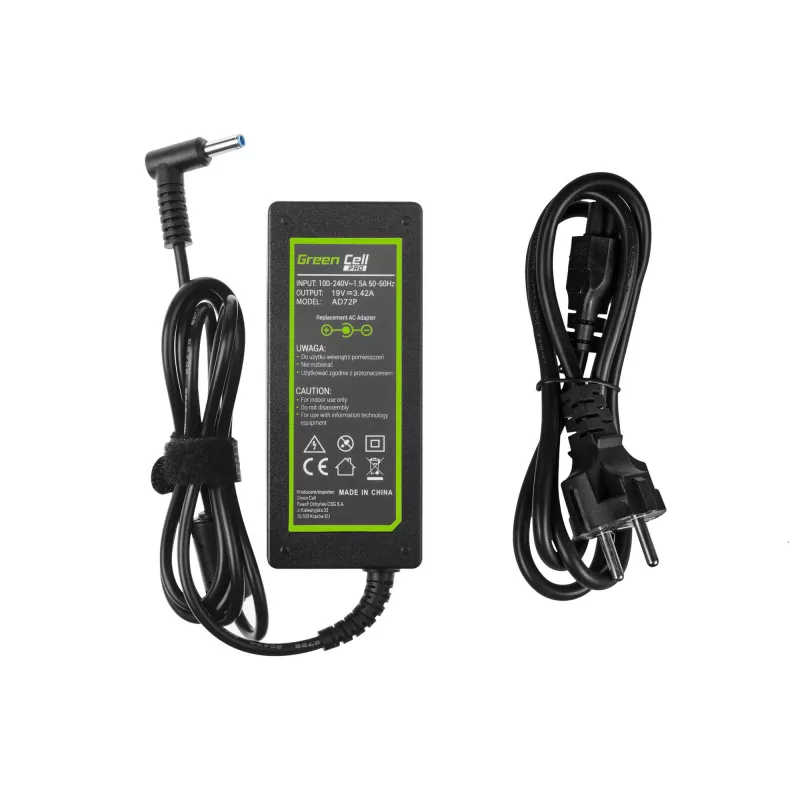 Voeding Green Cell AD72P indoor 65W zwart