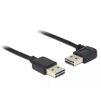 USB-kabel DeLOCK 85176 USB 2.0 0,5 m zwart