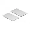 DeLOCK klittenbandstippen vierkant zelfklevend 64 stuks wit