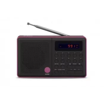 Radio Pliszka USB, FM zwart