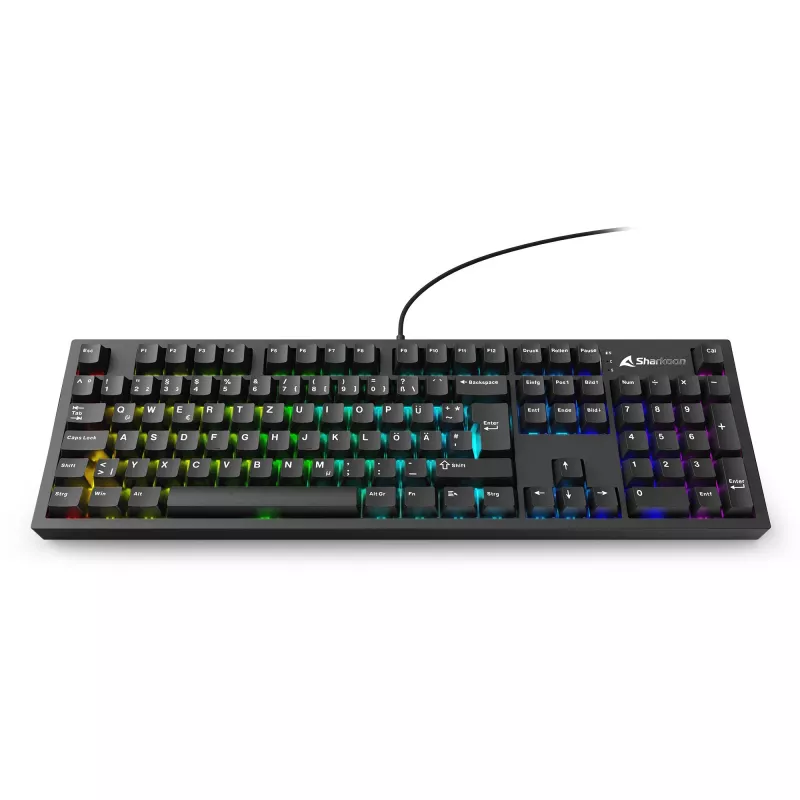 Mechanisch toetsenbord Sharkoon OfficePal KB70W — lineaire schakelaars, tenkeyless-layout