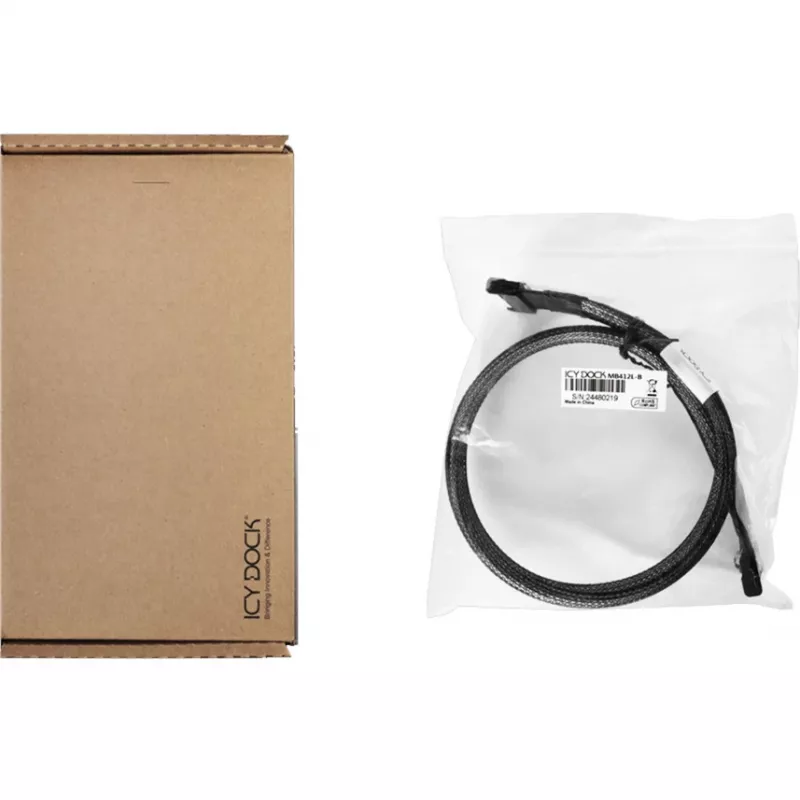 Kabeladapter ICY DOCK MCIO 8i SFF-TA-1016 naar MCIO 8i SFF-TA-1016 (MB412L-B)