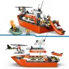 Blocks City 60504 Reddingsboot en helikopter van de kustwacht