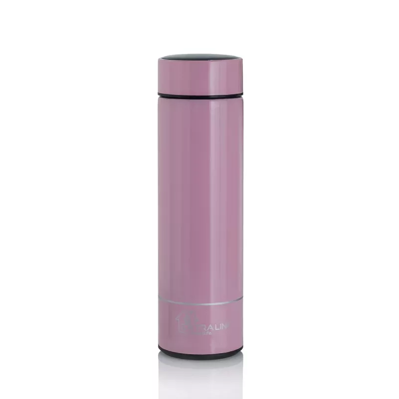 Extralink Smart Travel Mug roze, LED-display thermosbeker