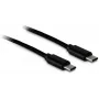 USB-kabel Inter-Tech 88885462 1m USB-C zwart