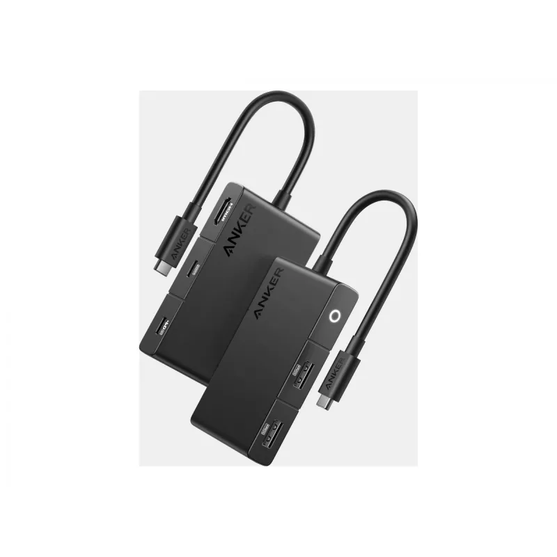 Anker 332 A8356G11 USB-C-hub 5-in-1, 4K HDMI voor één scherm, zwart