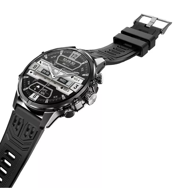 Smartwatch BlitzWolf BW-AT6 plus – zwart, hartslagmeter, fitnesstracker
