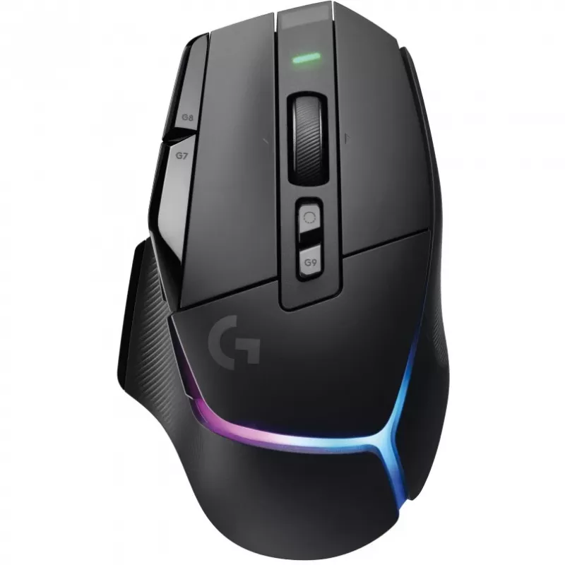 Logitech G G502 X PLUS - muis - optisch - 11 knoppen - draadloos - 2.4 GHz - USB Logitech LIGHTSPEED-ontvanger - zwart