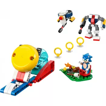 Constructiespeelgoed LEGO Sonic the Hedgehog 77001 Campfire Showdown speelset, 177 onderdelen, 1 minifiguur, leeftijd 7+
