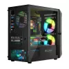 Computerbehuizing Logic Concept Portos Mini ARGB Micro ATX zwart