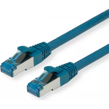 VALUE S/FTP PiMF-patchkabel Cat.6A Kl. EA blauw 0,15 m - FTP - PIMF (21.99.1983)