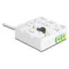 DELOCK optische glasvezel-aansluitdoos 2 x SC/APC Simplex met 30 m G.657.A1 dropkabel-set