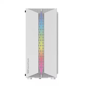 PC-behuizing darkFlash DK151 midi tower wit