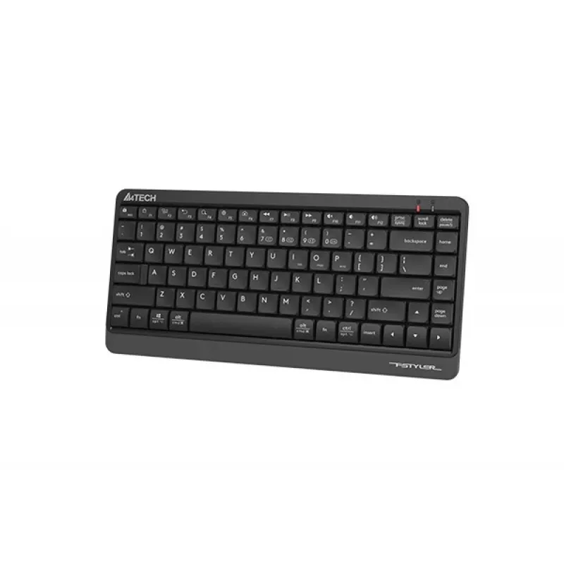 Draadloos toetsenbord A4Tech FSTYLER FBK11 2,4 GHz Bluetooth grijs – compacte layout, draadloze dual-modus