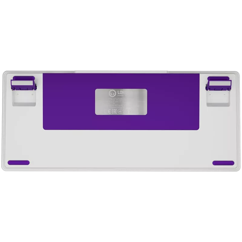 LORGAR KBP7075W, draadloos 75% mechanisch gaming-toetsenbord Pro, wit, EN-layout