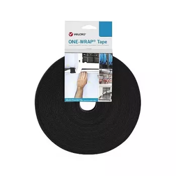 Klittenband Brady VELCRO ONE-WRAP 13 mm x 25 m, zwart