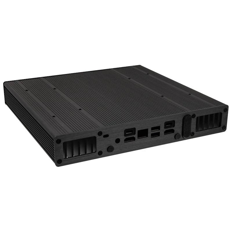 Computerbehuizing Akasa Plato WS UCFF-behuizing, OEM, zwart