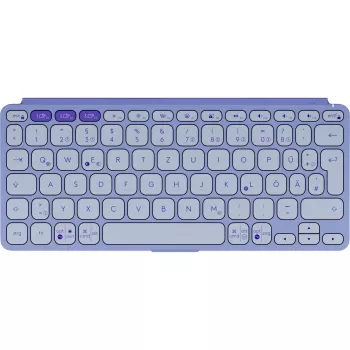 Logitech Keys-To-Go 2, lila, Bluetooth, Duits, 920-012966