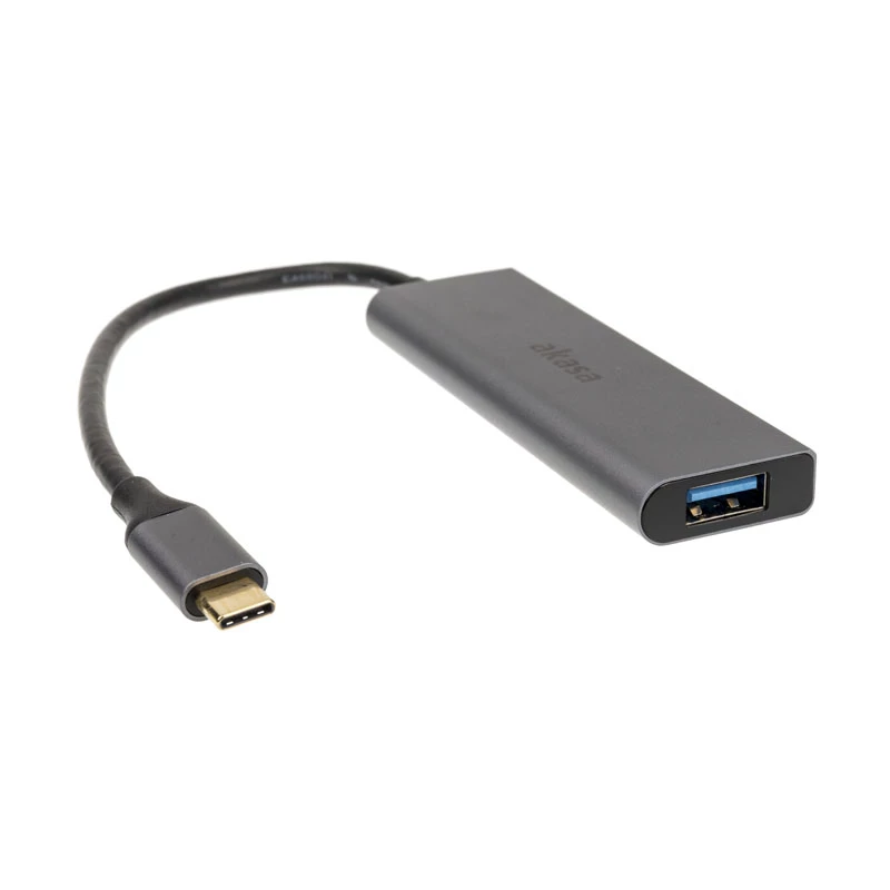 USB-hub Akasa USB Type-C 4 poorts hub