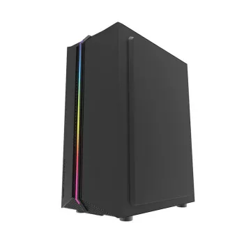 Darkflash DK151 LED computerbehuizing (zwart) + 3 RGB-ventilatoren