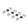 Glasvezel-lasbehuizing DeLOCK 66998 zwart metaal 482x220x44mm