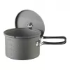 ESBIT PT1600HA campingkookpan 1,6 L aluminium, zwart