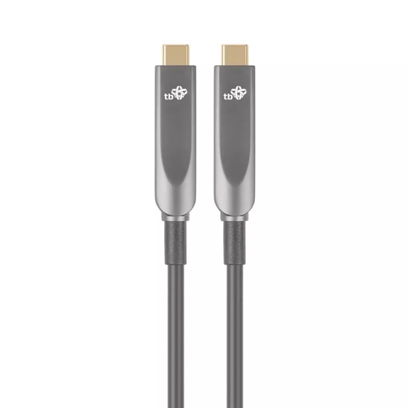Hybride USB-C-videokabel TB AKTBXIACCOP500B 4K, 5 m lengte