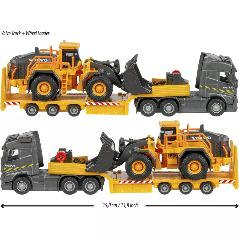 Volvo FH16 truck + wiellader, speelgoedvoertuig