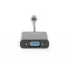 DIGITUS DA-70853 USB-C-naar-VGA-adapter, Full HD 1080p, zwart