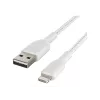 Belkin BOOST CHARGE - Lightning-kabel - Lightning mannelijk naar USB mannelijk - 3 m - wit - voor Apple iPad/iPhone/iPod (Lightning)